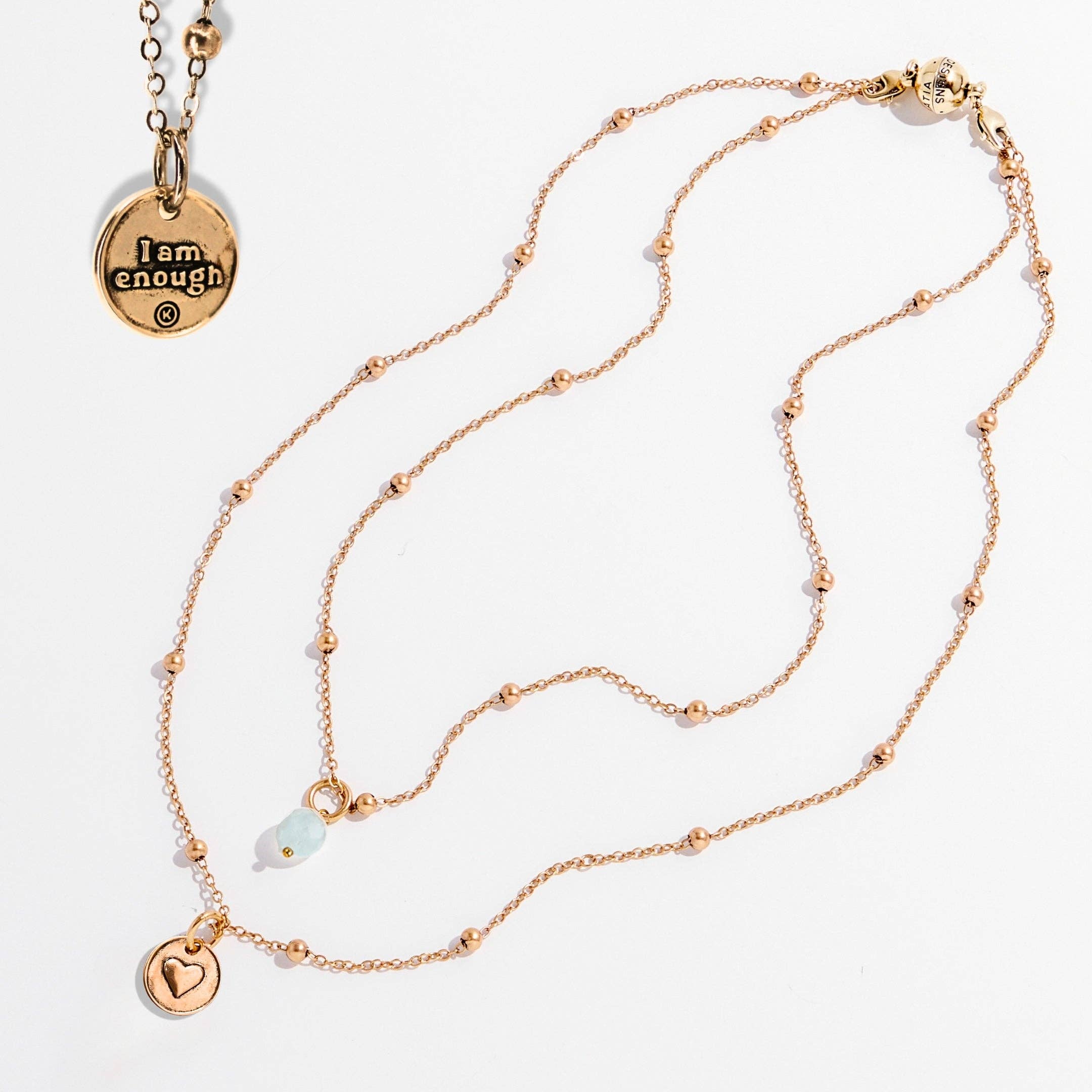 Katia Designs – Engroshandel Halskæde med vedhæng – "Halskæde med Vedhæng 'Jeg er Nok'"11