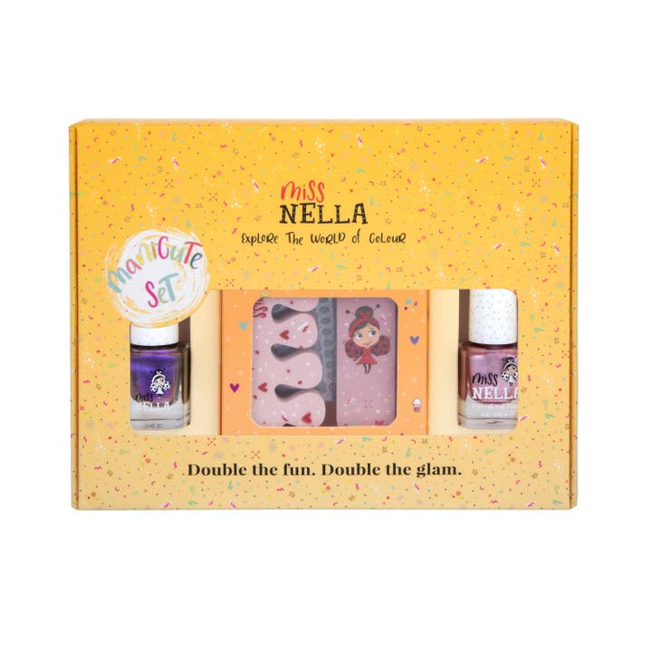 Metalen manicureset (MN38 + MN42) voor wholesale door Miss Nella and LAV Kids