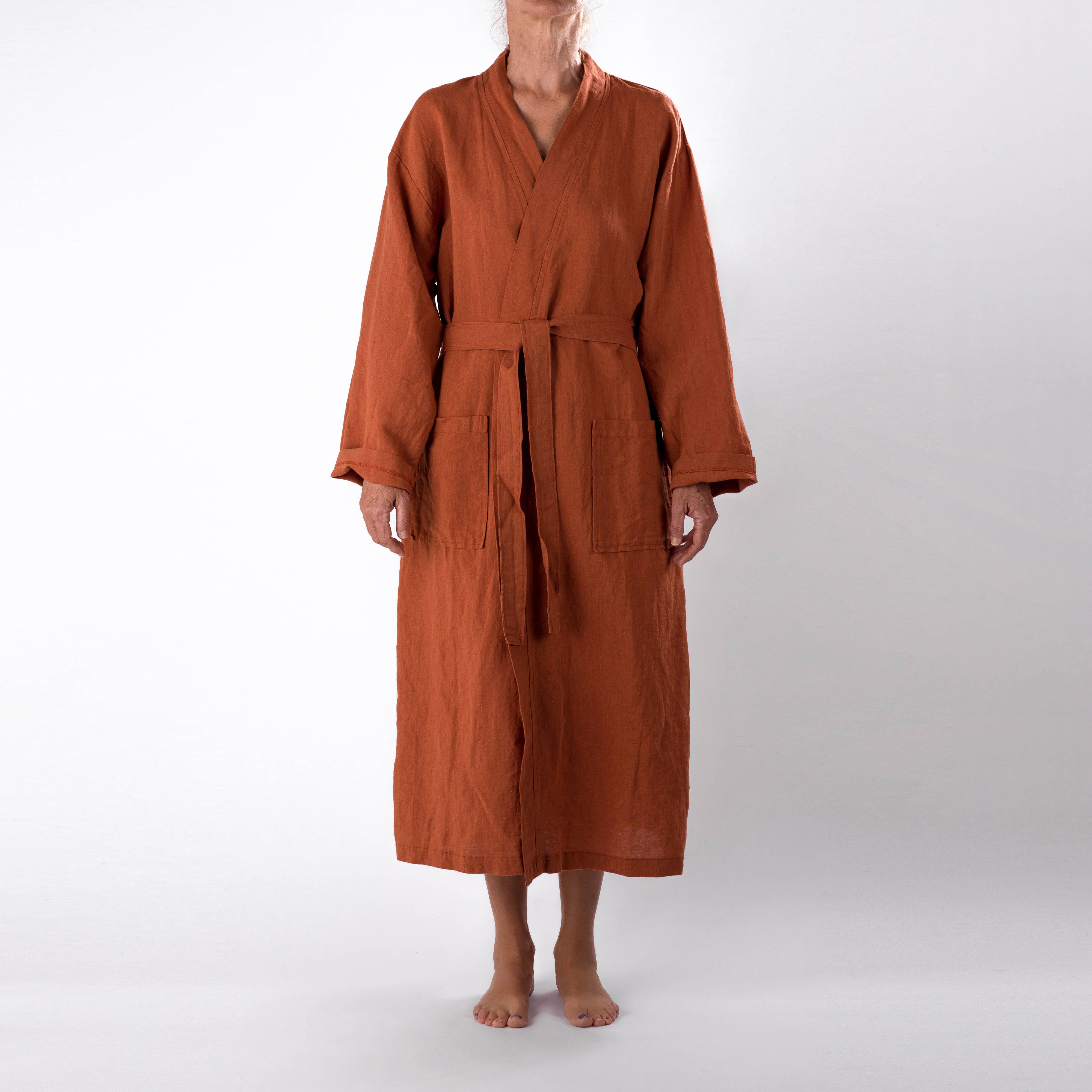 loom.ist - Wholesale Robe - Unisex - Linen Robe19