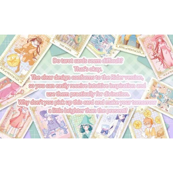 Luna factory - Wholesale Tarot Cards - Pastel Wizard Tarot1