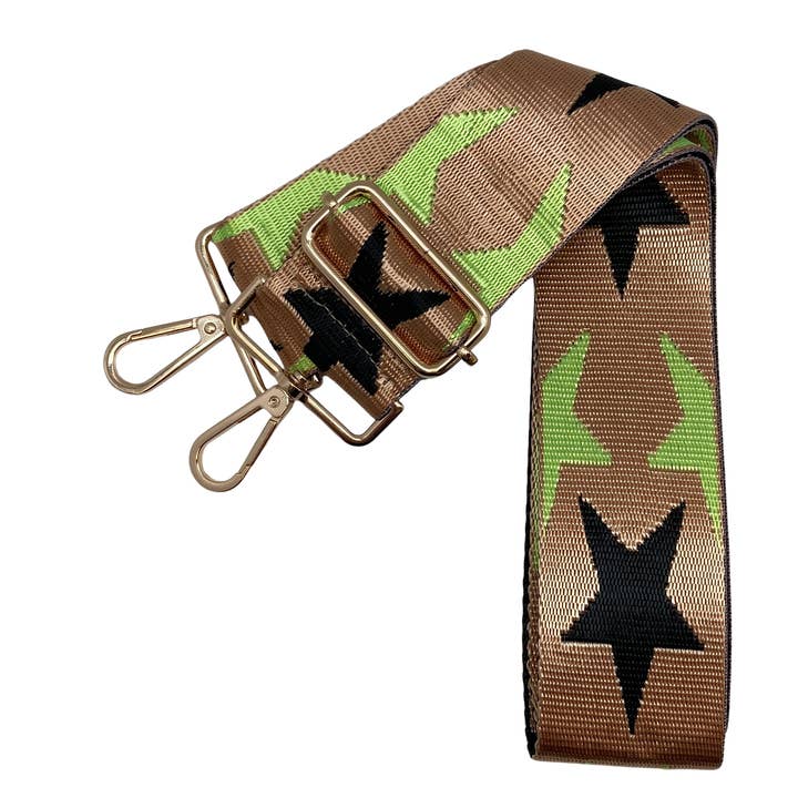 Cthru Purses - Wholesale Bag Strap - Women's - Lone Star - Tan Background Assorted Colors
