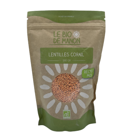 Le bio de Manon - Vente Légumineuses - Lentilles corail0