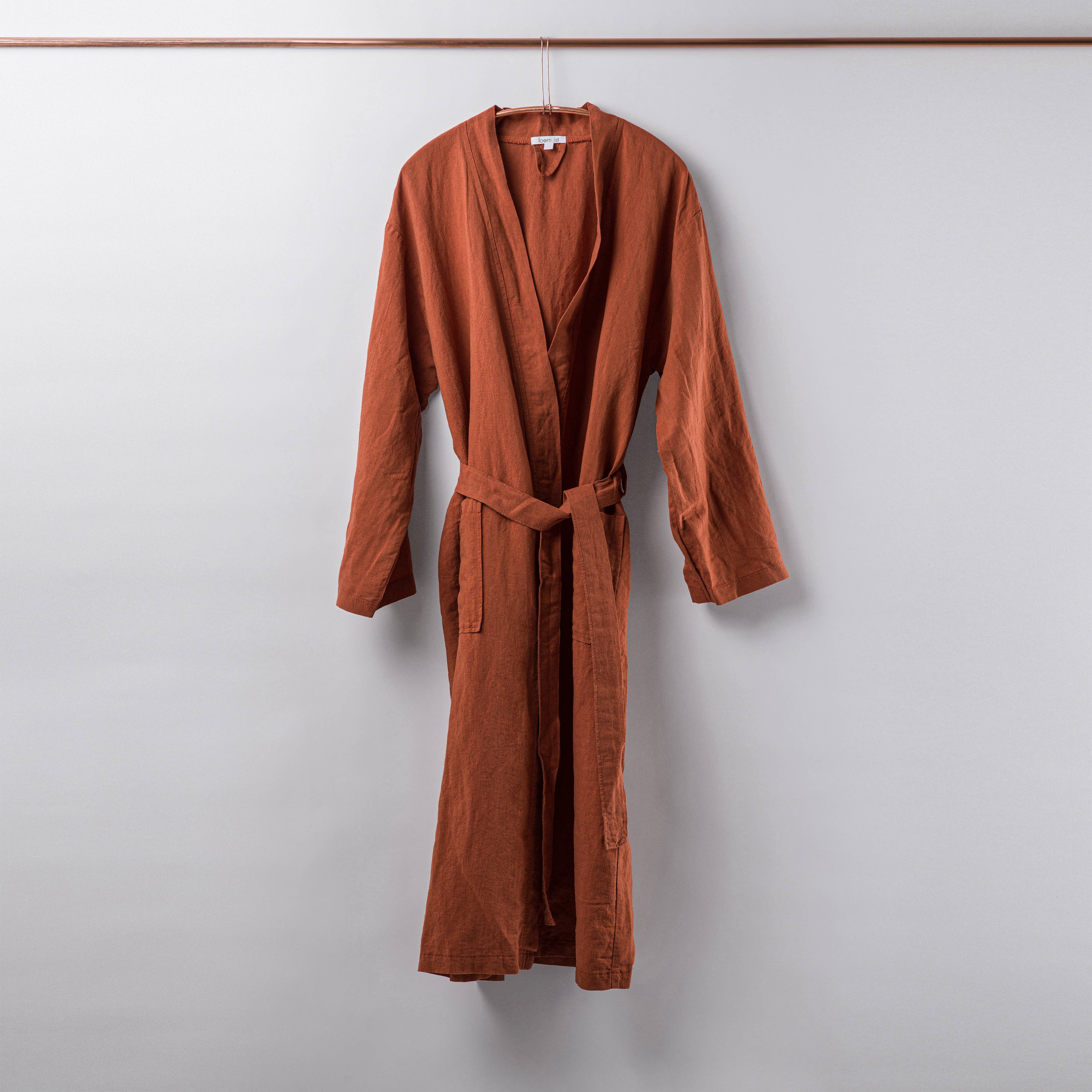 loom.ist - Wholesale Robe - Unisex - Linen Robe16