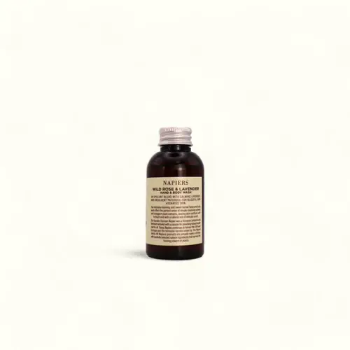 Napiers – wholesale Hand soap/wash – Napiers Wild Rose & Lavender Hand and Body Wash Mini1