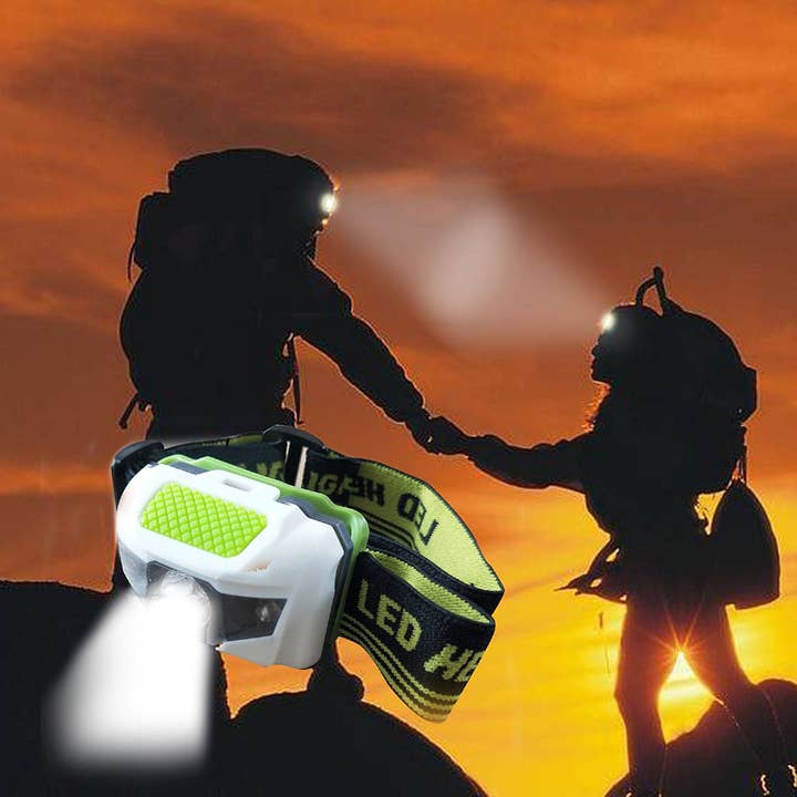 EcoGecko - Wholesale Flashlight - Bolan Bright LED Headlamp Flashlight Headlight - Lightweight