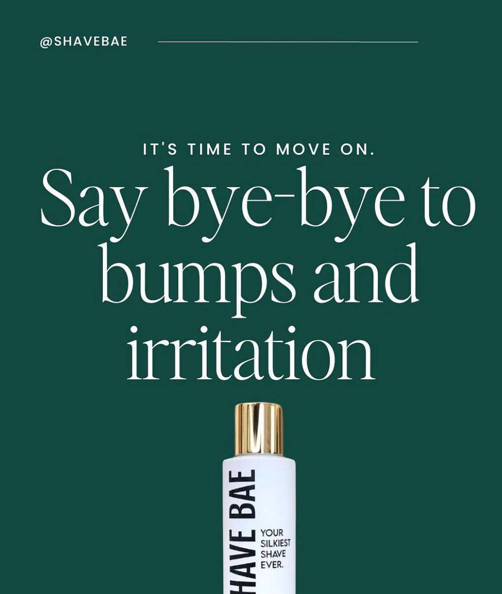 Shave Bae - Wholesale Shaving Cream - Shave Bae - All natural shaving oil2