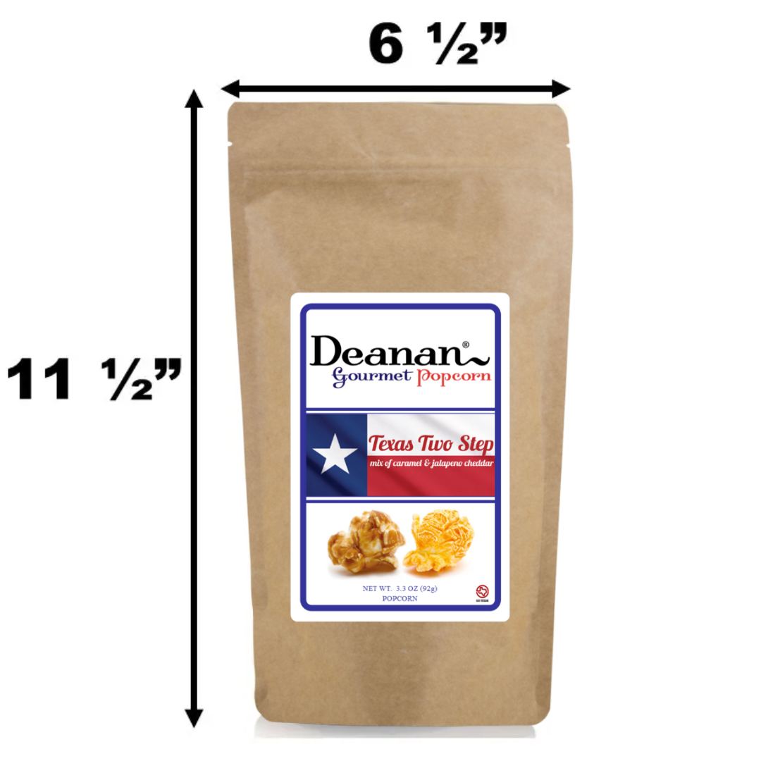Deanan Gourmet Popcorn - Wholesale Popcorn - Mixed Case of Popcorn - 20 Count Kraft Bags13