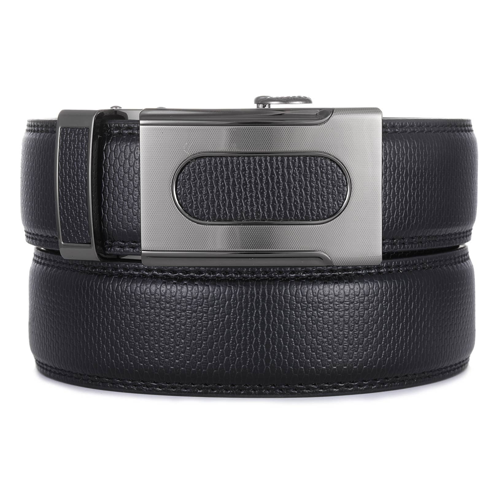 Mio Marino - Wholesale Belt - Men's - Speckled Metallic Ratchet Belt4