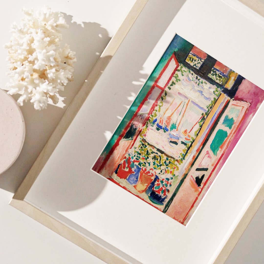 Sugar & Canvas - Vendita all'ingrosso Stampa artistica - Matisse «La finestra aperta», 1905, dipinto e stampa artistica, M1366