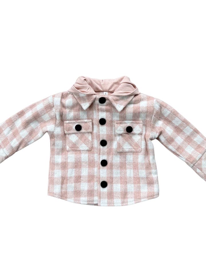 babysprouts clothing company - Wholesale Shirt Jacket/Shacket - Kids - Hooded Shacket Baby/Kids Clothing Fall 20253