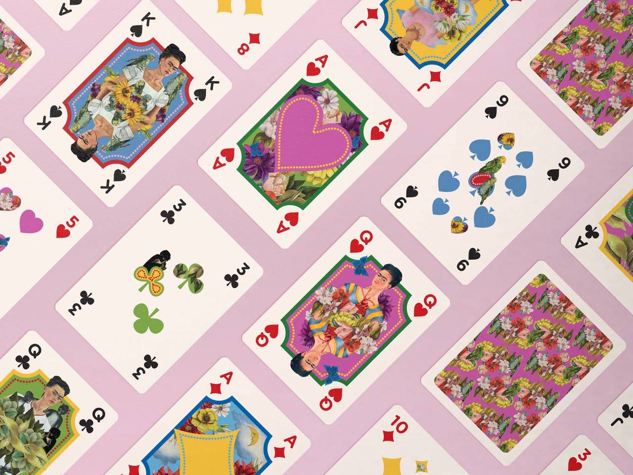 Mon Petit Art - Vendita all'ingrosso Carte da gioco - Carte da gioco Frida Kahlo3
