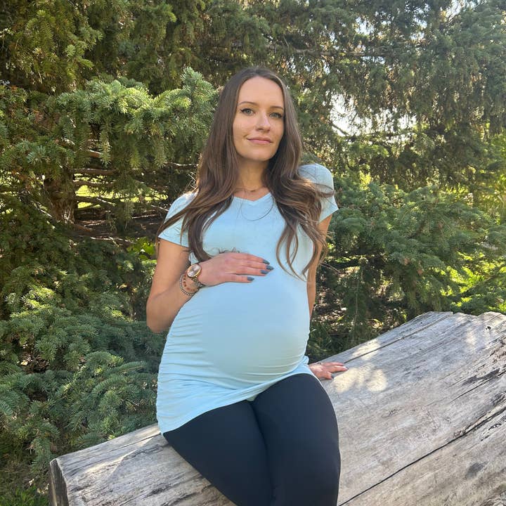 Ella Bella Maternity - Wholesale Nursing Top - Maternity - Ashley Maternity Tee Shirt18