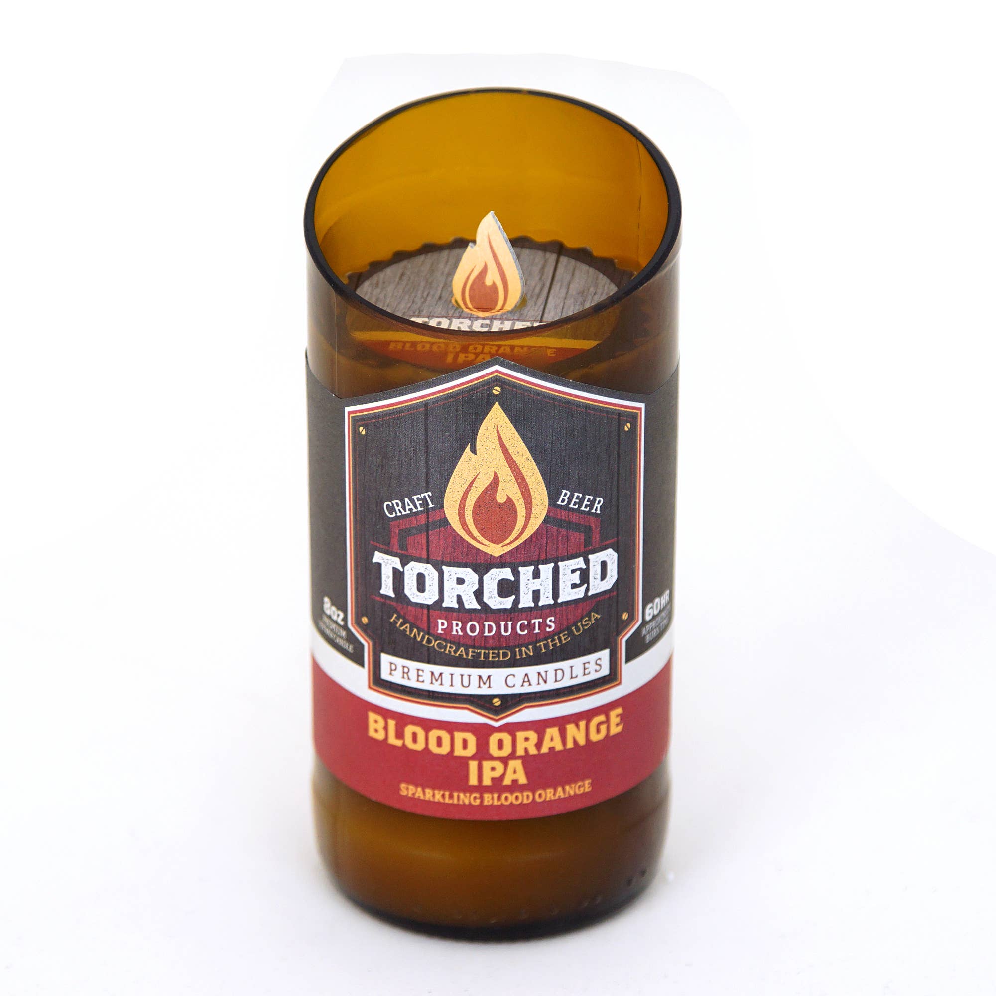 Torched Products - Venta al por mayor Velas en tarros - Vela para botella de cerveza, 8 oz, fragancias variadas, paquete de 12, otoño4