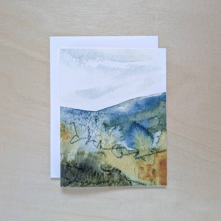 Emma J Rivers - Wholesale Stationery/Notecard Set - Quiet Terrain Collection - Boxed Set of 6 Blank Cards4