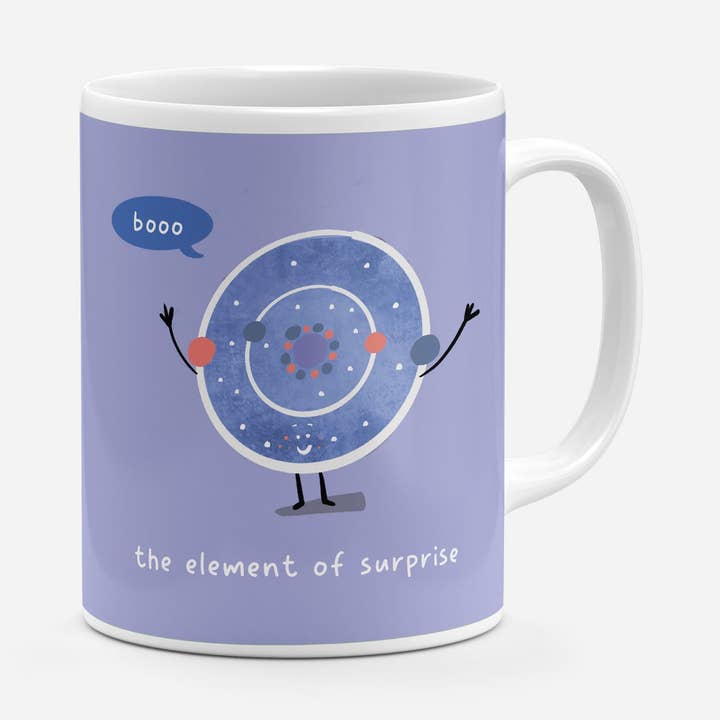 Element of Surprise - Science Mug for wholesale by Richard Darani