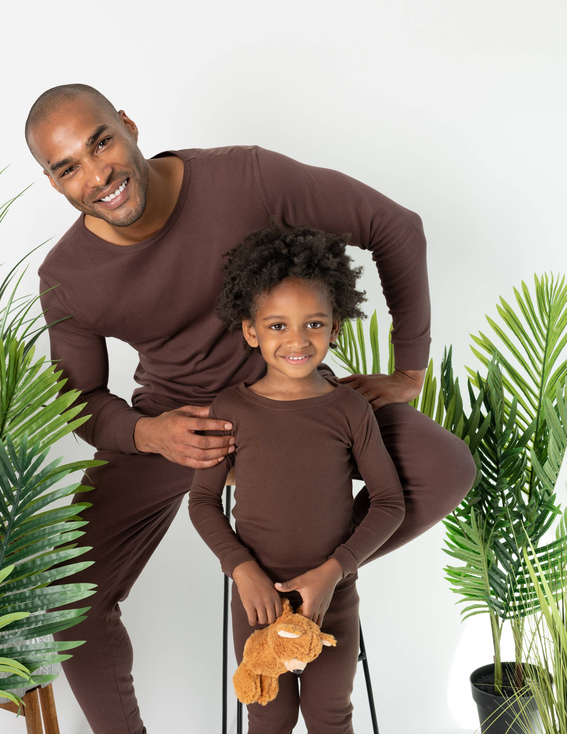 Leveret Pajamas - Wholesale Sleepwear Set - Men's - Mens Two Piece Cotton Pajamas Solid6