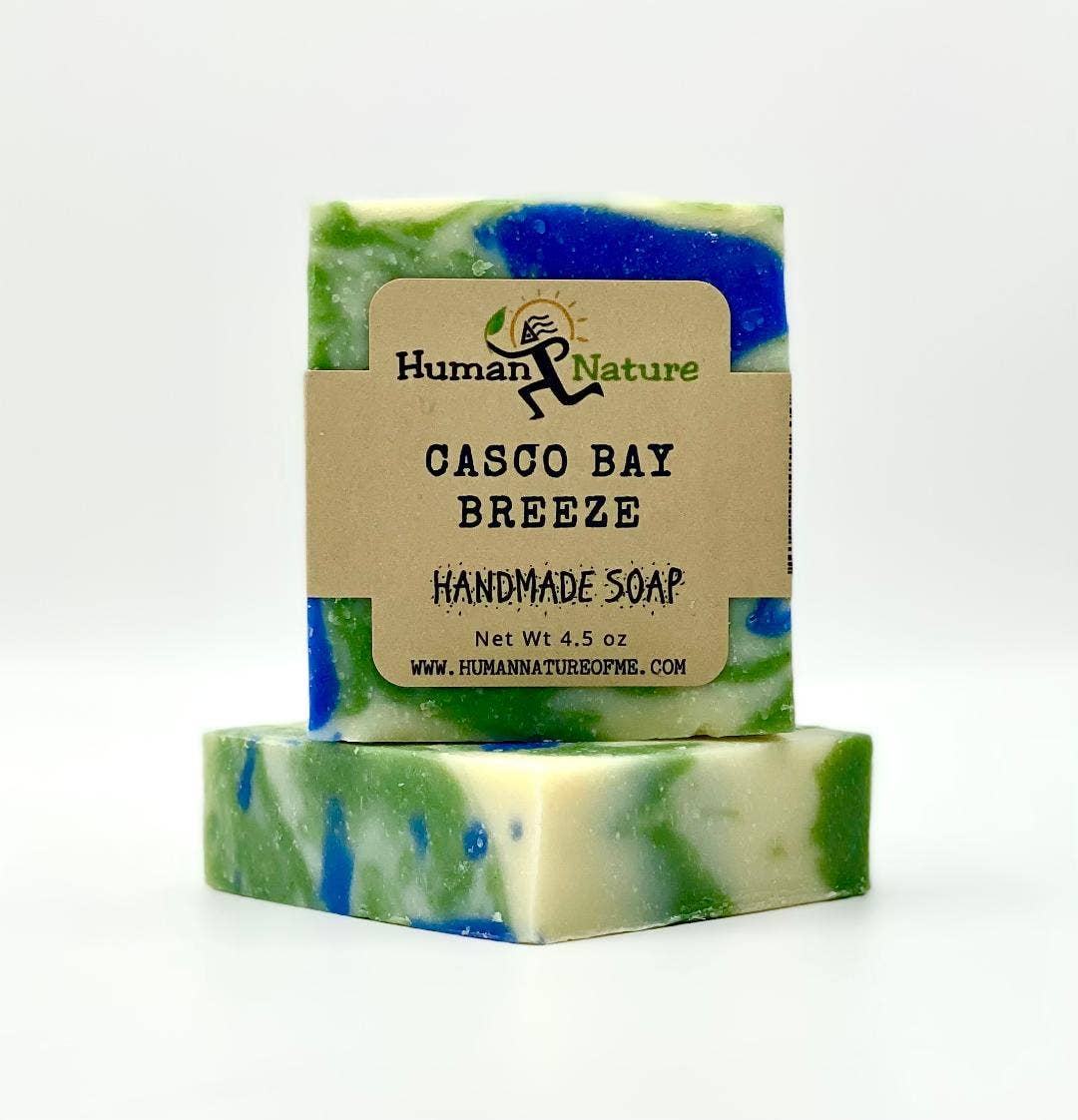 Human Nature of Maine - Wholesale Bar Soap - Casco Bay Breeze Soap Bar2