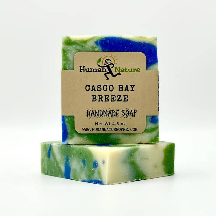 Human Nature of Maine - Wholesale Bar Soap - Casco Bay Breeze Soap Bar2