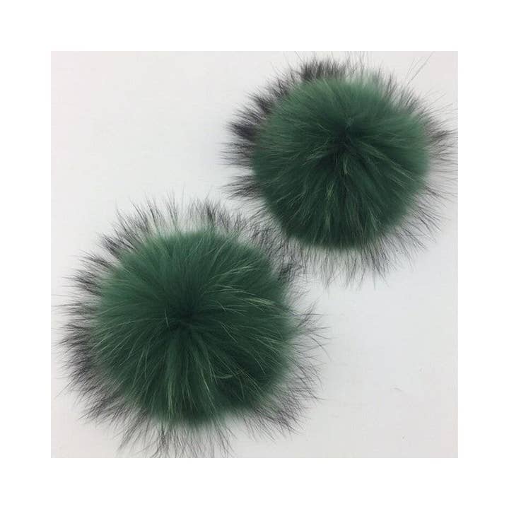 FurDecoration - Wholesale Keychain - Women's - 15CM Jumbo Pom Pom Plush Keychain