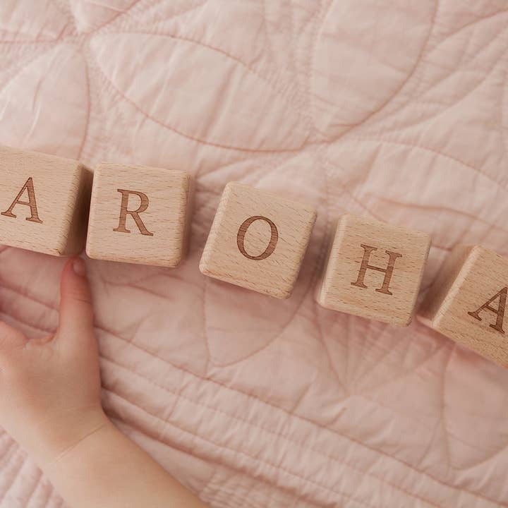 Over the Dandelions - Wholesale Blocks – Kids & baby - Aroha Wooden Block Set3