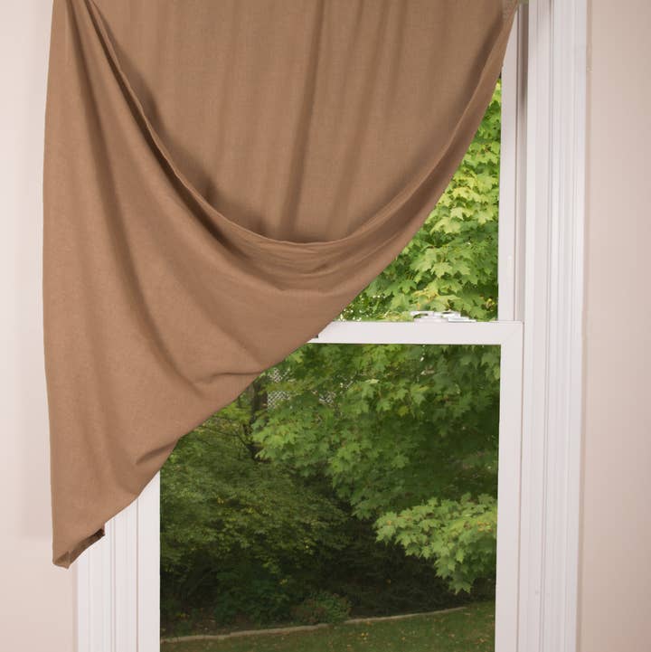 Heirloom Oat Panel 63" for wholesale by Home Collections by Raghu