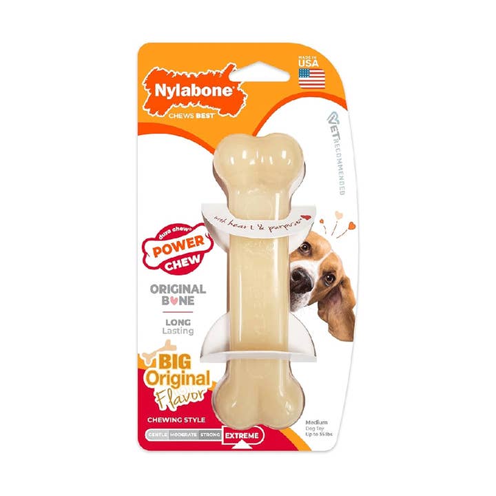 NYLABONE DuraChew Original Bone Wolf for wholesale by King Wholesale Pet Goods