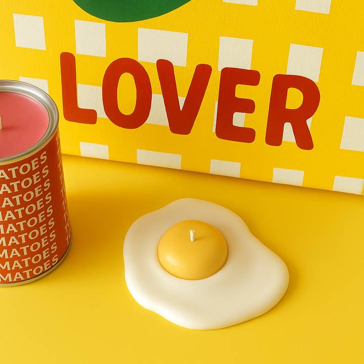 The Dopamine Lab - Wholesale Novelty Candle - Candle ~ Fried Egg4