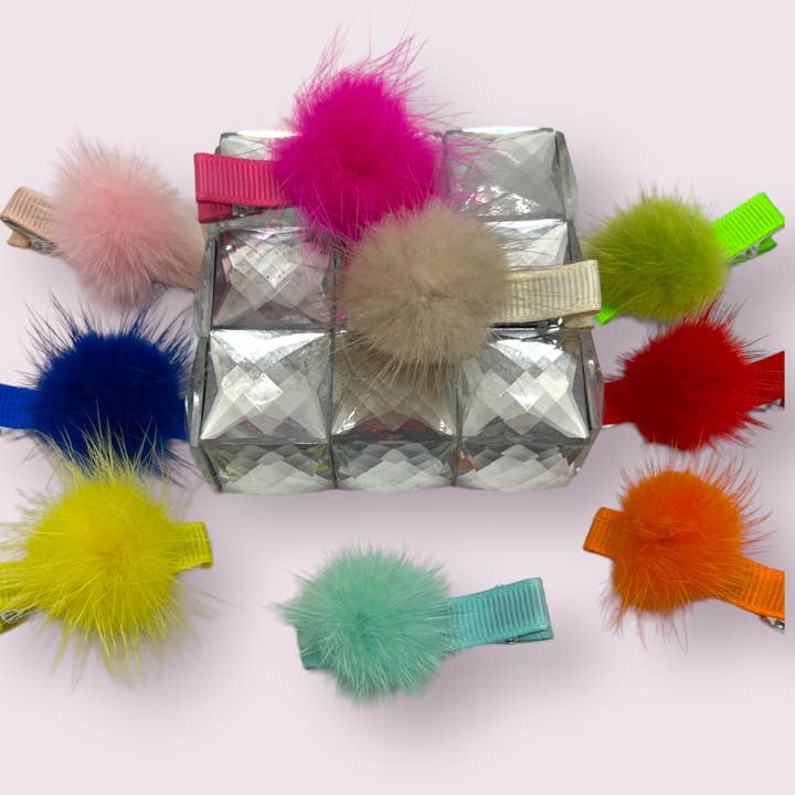 My Everyday Mink PomPom haarspeldje voor honden voor wholesale door Bark Fifth Avenue