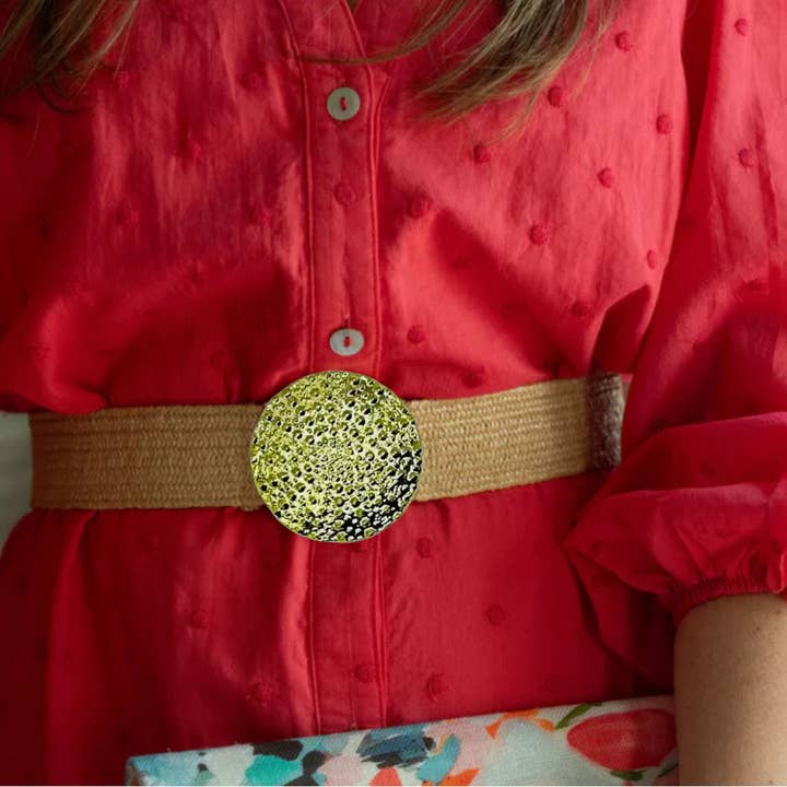 Fivela Artesanal Intercambiável de Ouriço-do-Mar por atacado de Garland