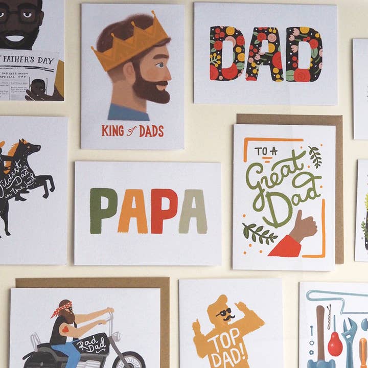 Jade Fisher - Wholesale Father's Day Card - To A Great Dad Thumbs Up Card