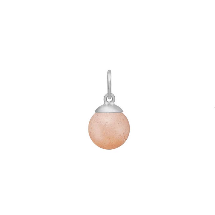 Lisberg Jewellery – wholesale Individuell berlock/hänge – Columbine hänge persika månsten