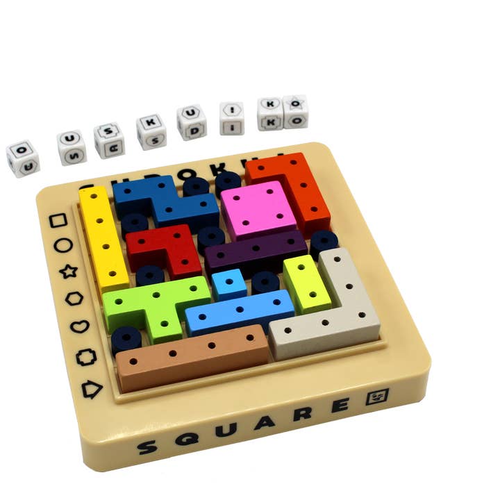MukikiM Toys & Games - Wholesale Board Game - Sudoku Square - Sudoku Strategy with a Twist!