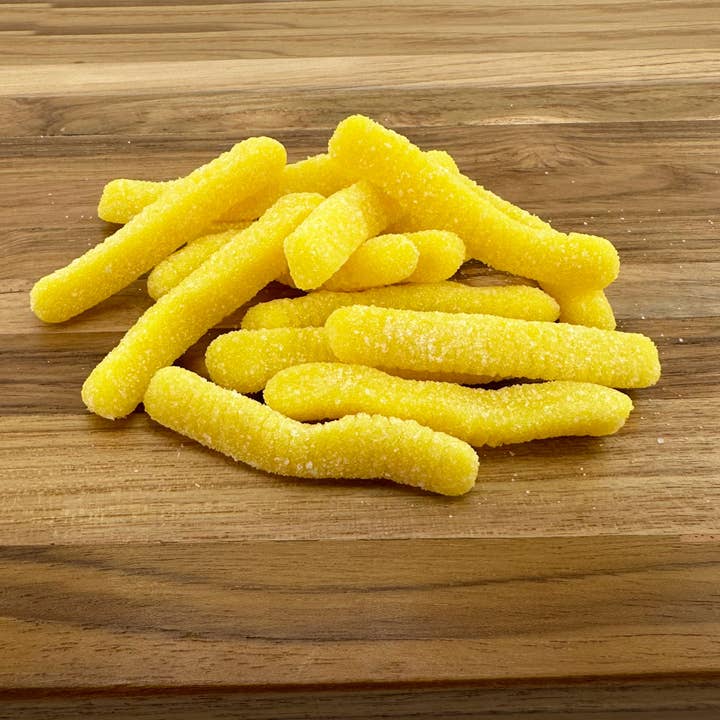 First Choice Candy - Wholesale Gummy - SOUR PINEAPPLE GUMMY WORMS2