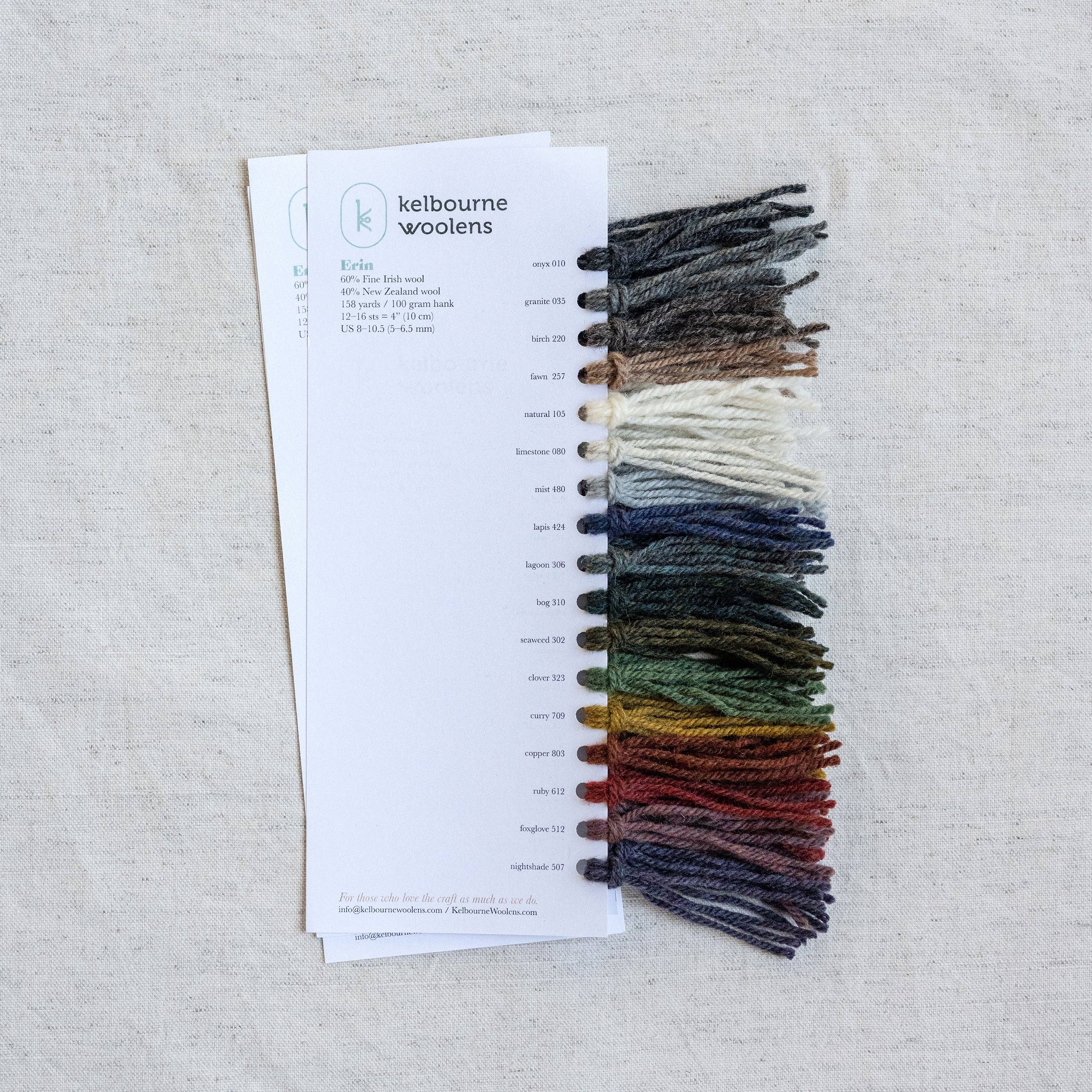 Kelbourne Woolens - Wholesale Yarn - Color Cards3