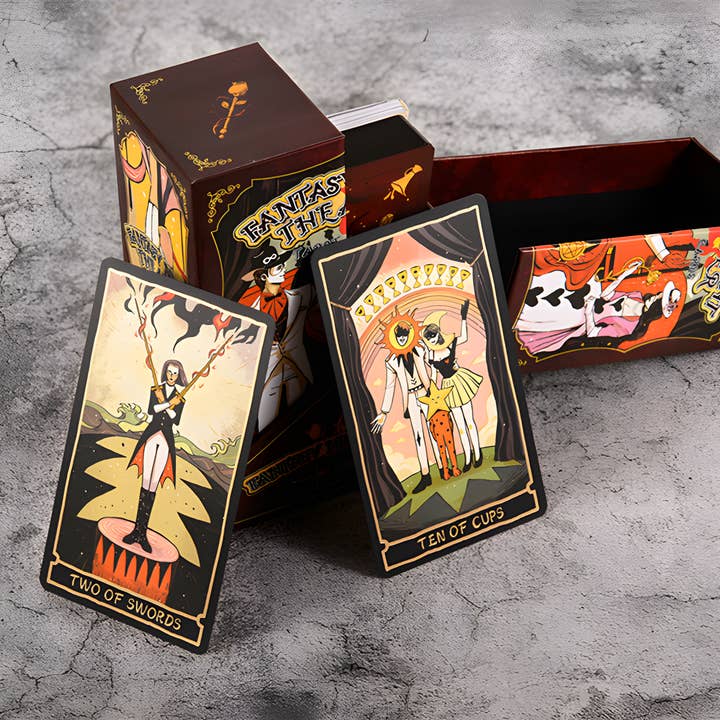 Vermilion Collection – wholesale Tarot cards – Fantasy Night Theater Tarot5