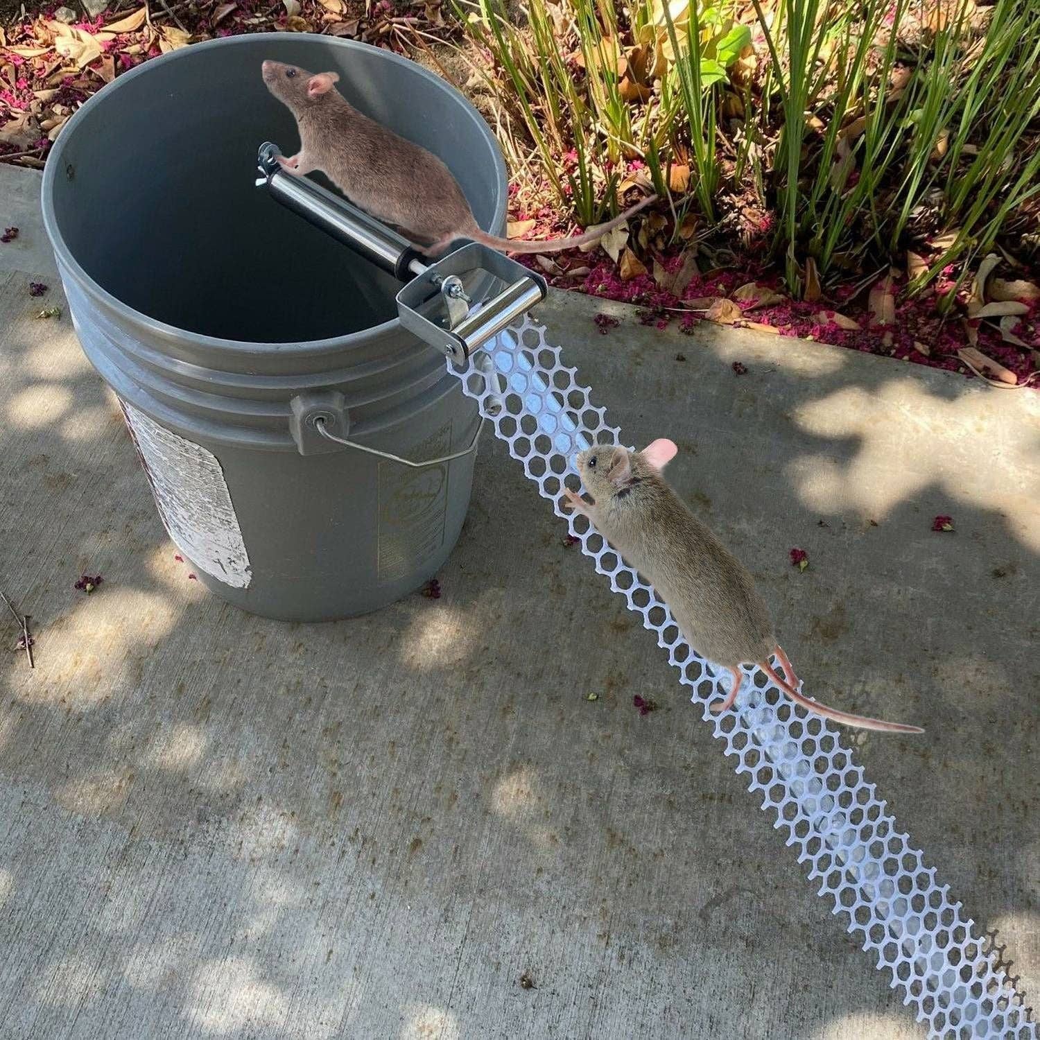 Silver Reusable Mice Rat Mouse Killer Roll Trap Log Rolling Mouse Catcher Rodent Traps Mouse Control for wholesale on Faire9