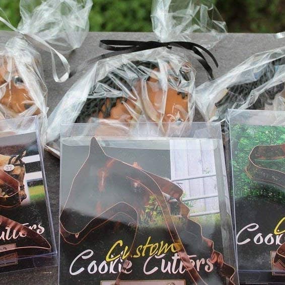 The Gift Horses – wholesale Biscuit cutter – HORSEHEAD COOKIE CUTTERs" - Large w/Gift Box with Recipes (4 Breed Types) Mothers Day Gifts, Christmas Gifts5