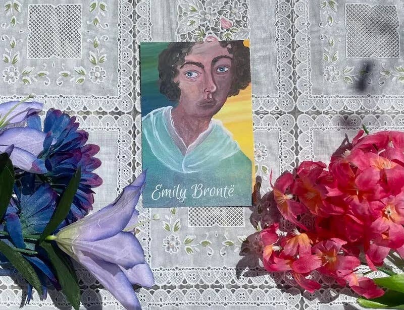 PopArt Authors - Wholesale Postcard - Emily Bronte Postcard0