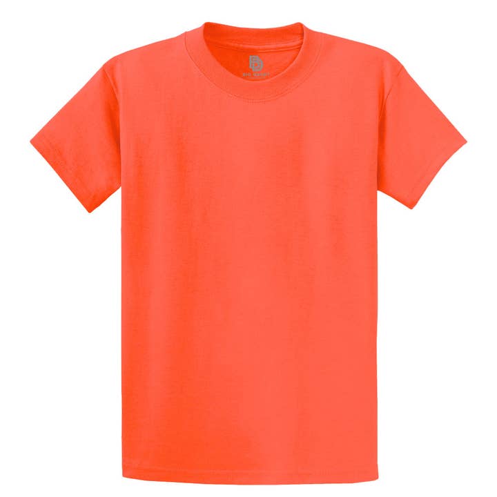 Big Daddy Summer Basics (4 colors) - Coral for wholesale by Big Daddy Clothing