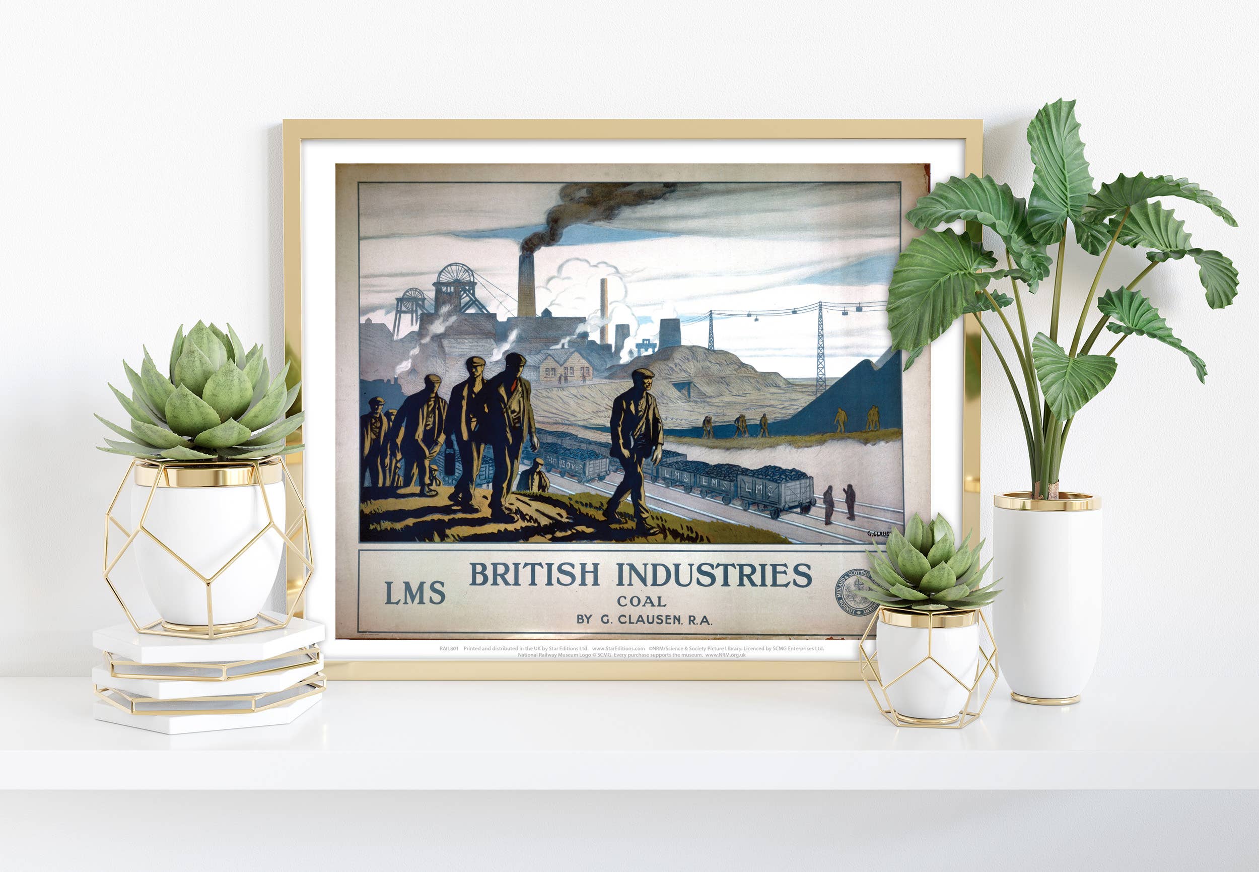Star Editions – wholesale Konsttryck – Lms British Industries Kol - 11 x 14 ”Premium Konsttryck0