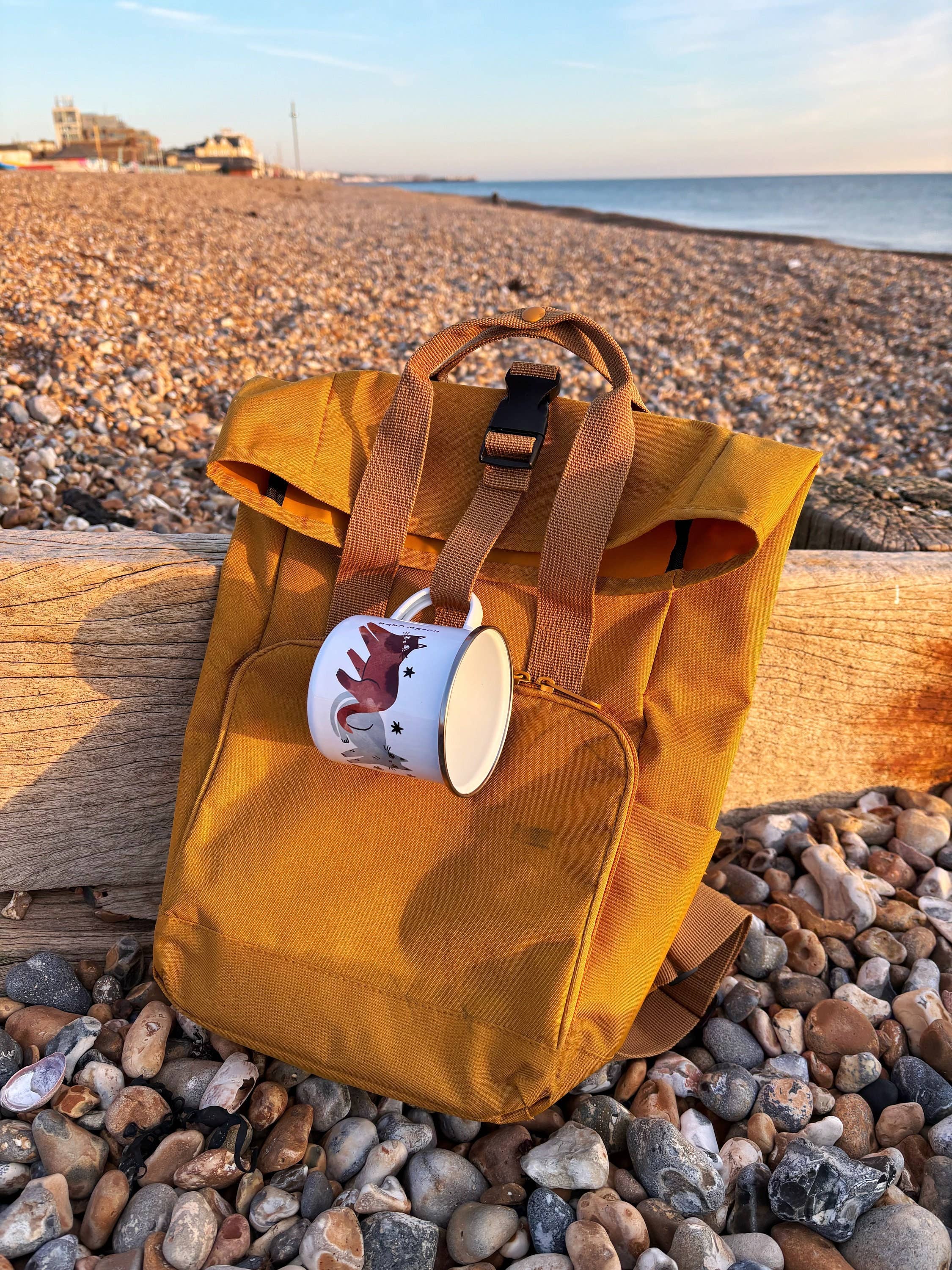 I LIKE CATS - Wholesale Coffee Mug - Illustrated Cat Enamel Camping Mug5