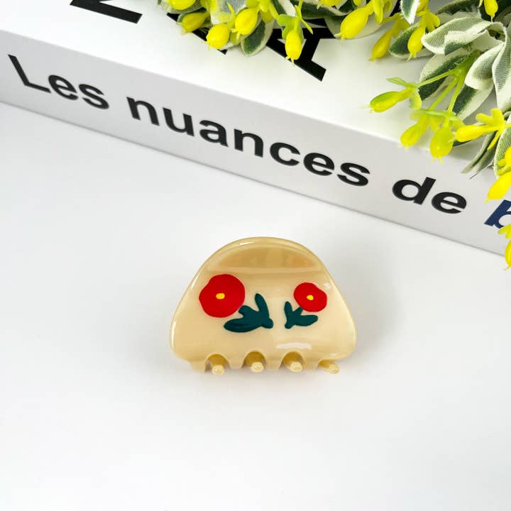 TheDivaSoap - Wholesale Hair Clip - Women's - Medium Flower Hair Clip2