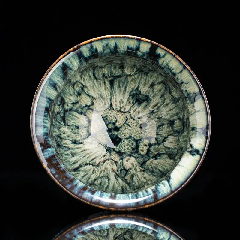 Otterware – wholesale Coffee/tea cup – Handmade Artisanal Tenmoku Glaze Tasting Cup (Single)45