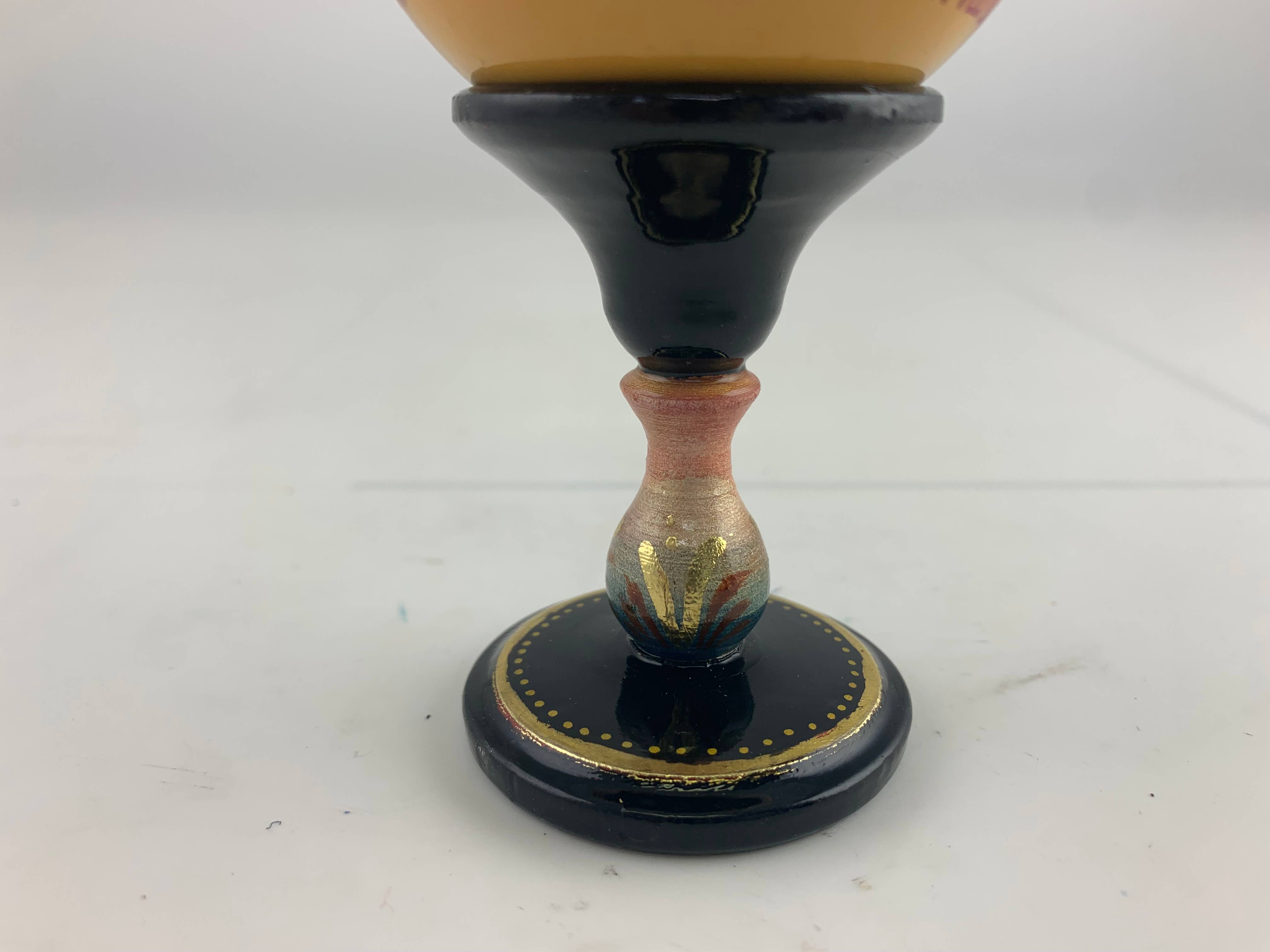 Golden Cockerel - Vendita all'ingrosso Decorazioni da tavolo - Uovo iconico ortodosso panoramico vintage8