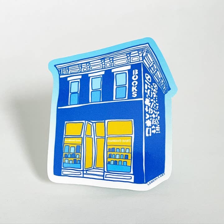 LD Nehls - Wholesale Sticker - REORDER ONLY - Storefront Illustration Sticker 2