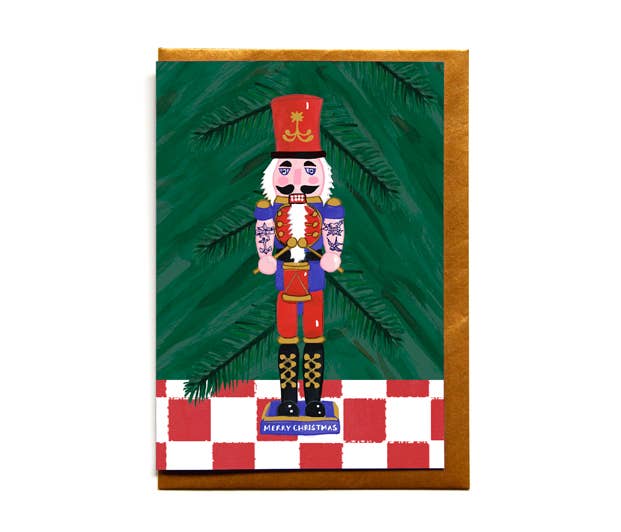Reddish Design - Wholesale Christmas Card - Christmas nutcracker 0