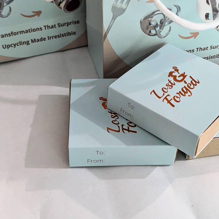 Lost & Forged - Wholesale Ornament - Reindeer Ornament, Silverware Fork Rudolph Ornament7