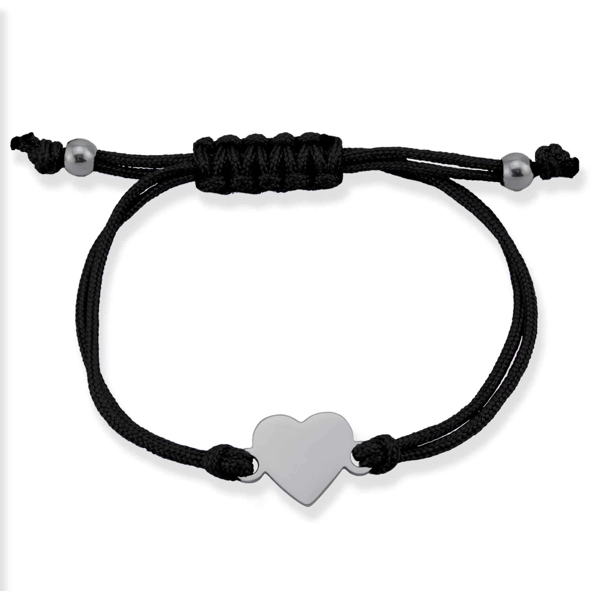 WJW - Wholesale Charm/dangle bracelet - Engravable Heart Friendship Bracelet0