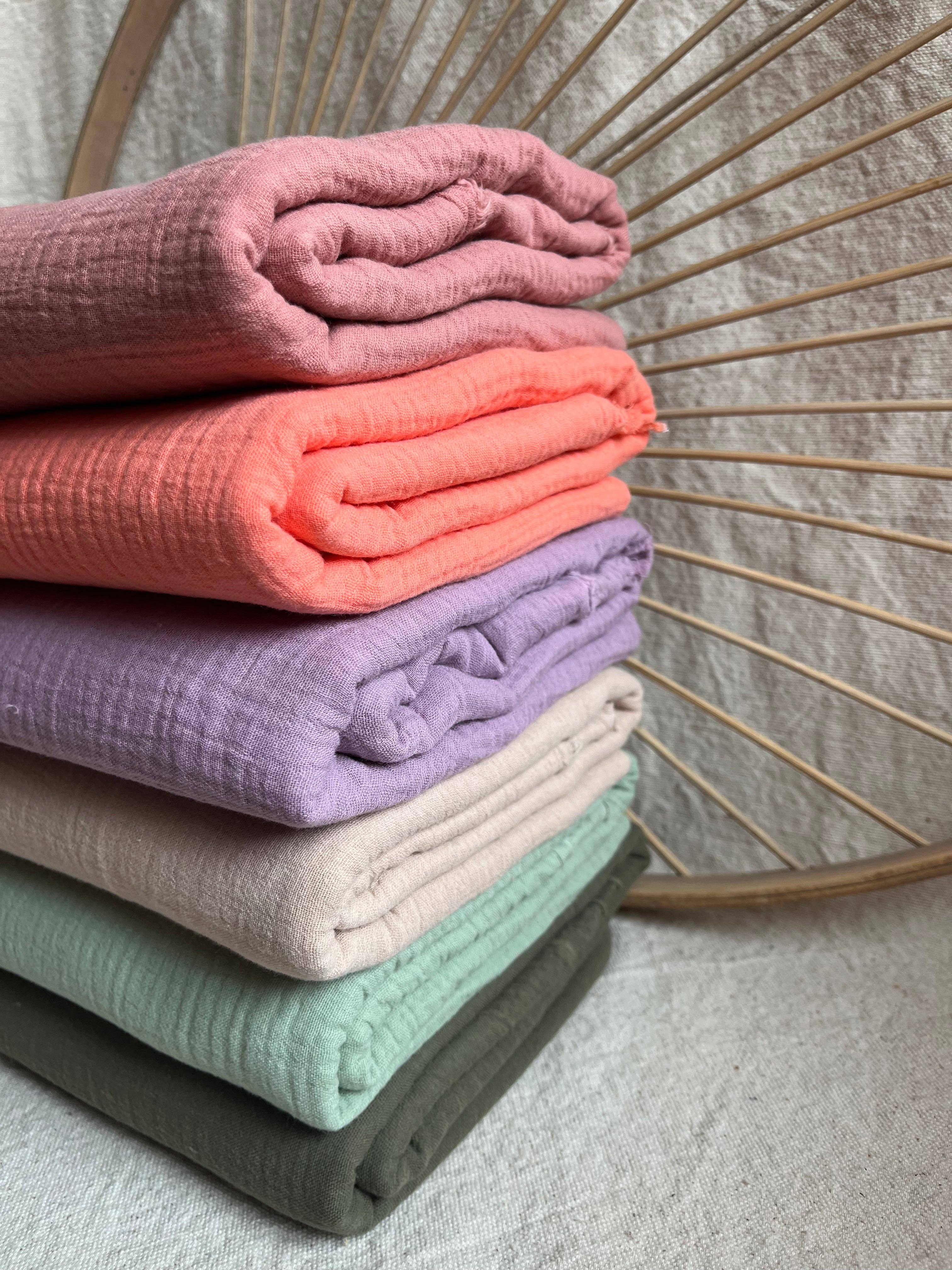 ISEE FABRIC - Wholesale Fabric - Heavy Cotton Double Gauze