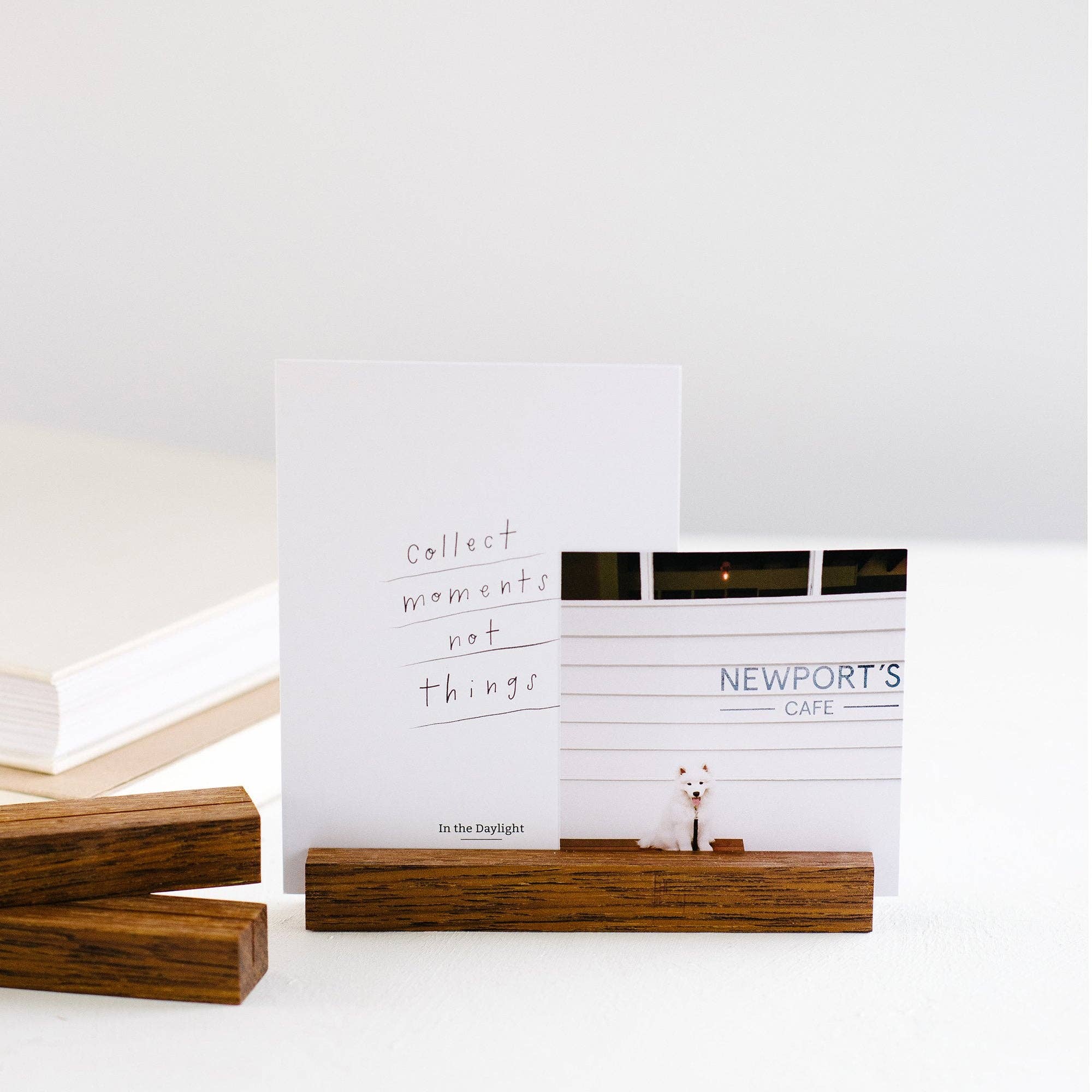 In the Daylight - Wholesale Picture frame stand - Large Rectangle Timber Photo Stand5